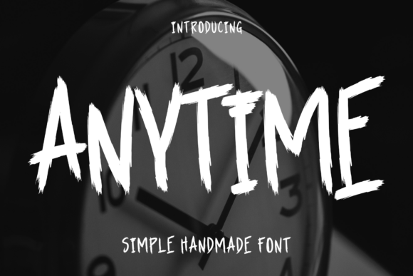 Anytime: A Script Font That Elevates Branding with Elegance