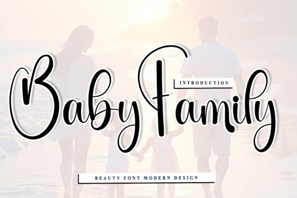 Baby Family: A Script Font for Modern Web Design