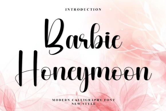 Barbie Honeymoon: A Script Font for Modern Web Design