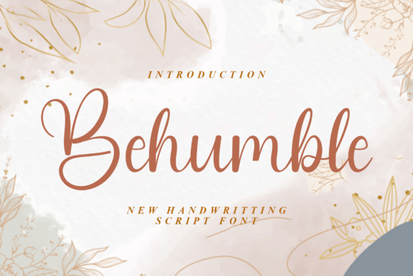 Behumble: A Font That Adds Magic to Your Editorial Design