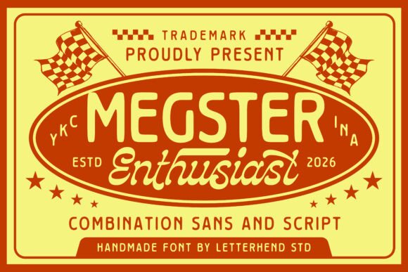 Boost Your Brand with Megster Enthusiast Font