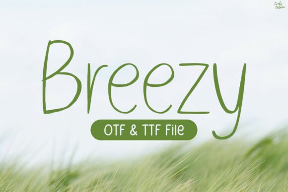 Breezy: A Font That Breathes Life into Your Handmade Creations