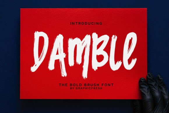 Damble Font for Bold Branding