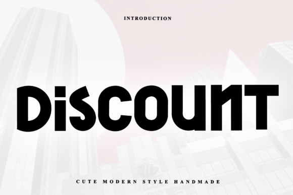 Discount: A Script Font for Editorial Elegance