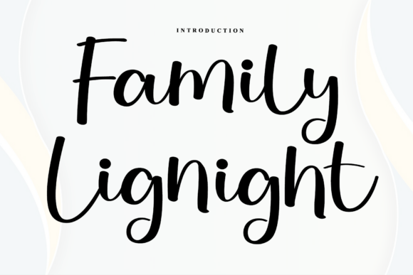 Family Lignight: The Font That Commands Attention