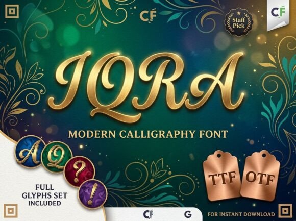 Font Choice That Elevates Your Web Design: Iqra