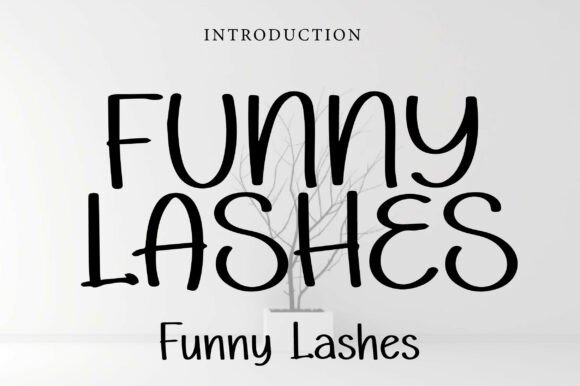 Fun Lashes: The Playful Font That Elevates Your Digital Brand