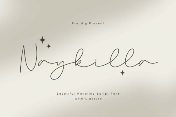 Naykilla: A Script Font for Modern Branding