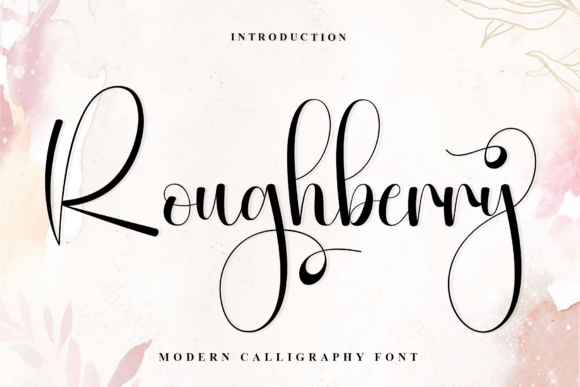 Roughberry: The Script Font That Elevates Your Brand