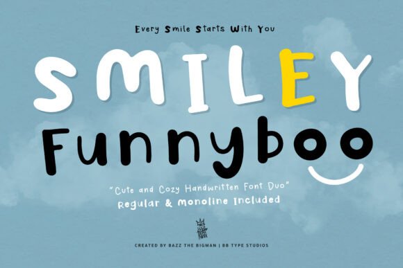 Smiley Funnyboo: The Font That Brings Joy to Your Brand
