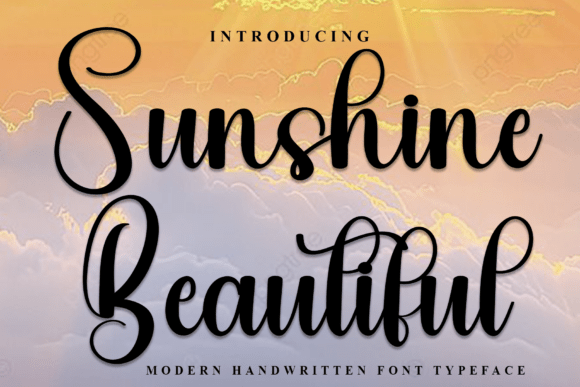 Sunshine Beautiful: A Font for Warm, Approachable Campaigns
